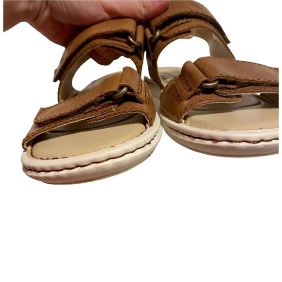 Born Women's Wedge Sandals‎ 11 Leather Summer Beach Bohemian Festival Hippie Y2K - Picture 7 of 9